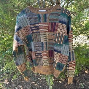 Tricots St. Rafael vintage brown merino wool Sweater women L Uruguay EUC 80-90’s